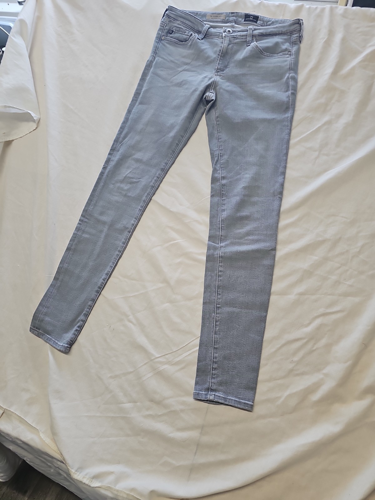 AG Adriano Goldschmied Grey Skinny Ankle Jeans A2 1210