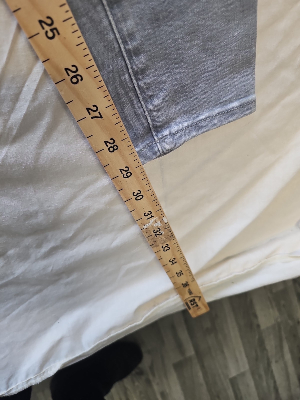 AG Adriano Goldschmied Grey Skinny Ankle Jeans A2 1210 - Image 6