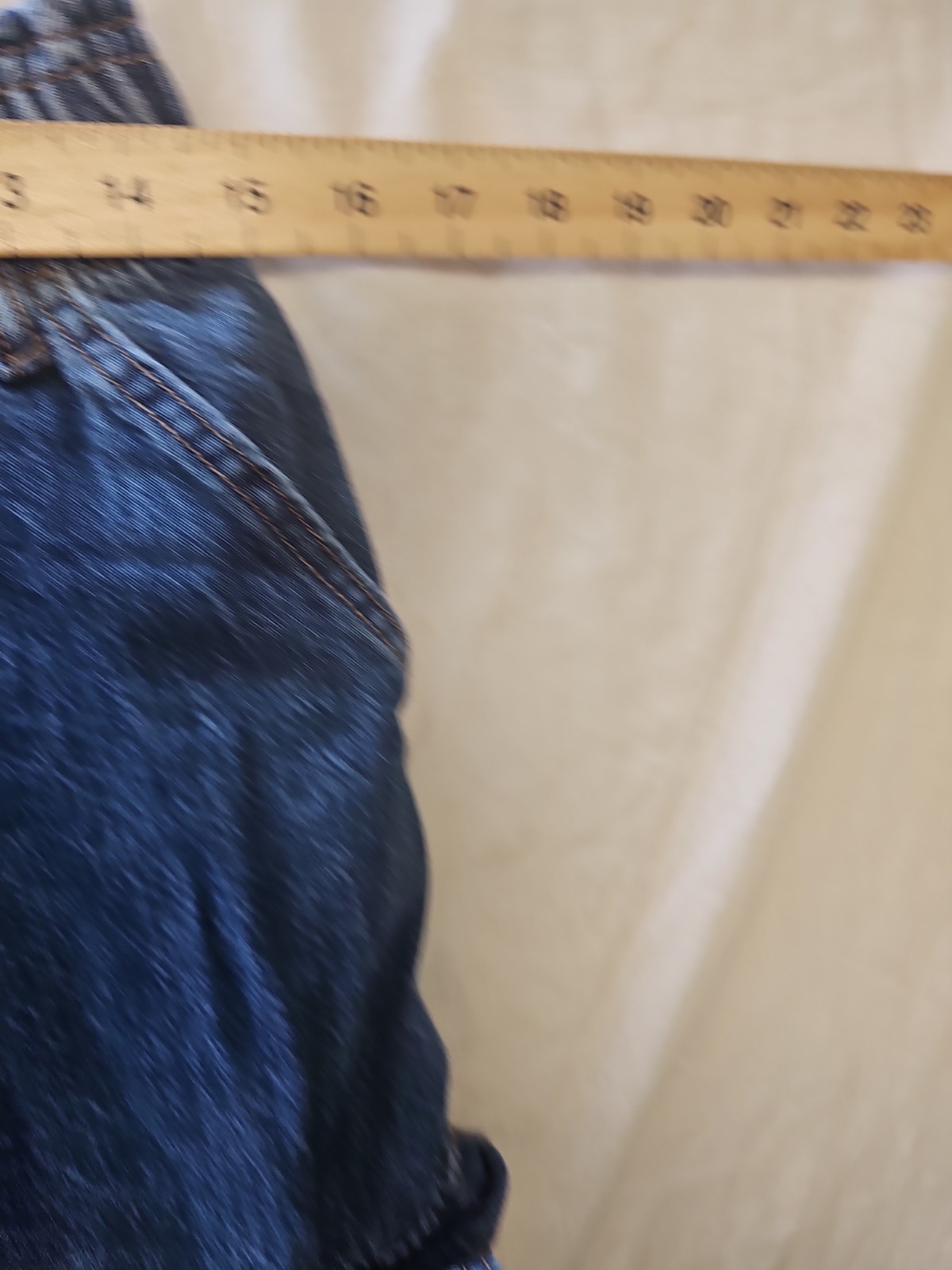 Papaya Denim Blue Elastic Waist Cargo Jeans A2 1211 - Image 5