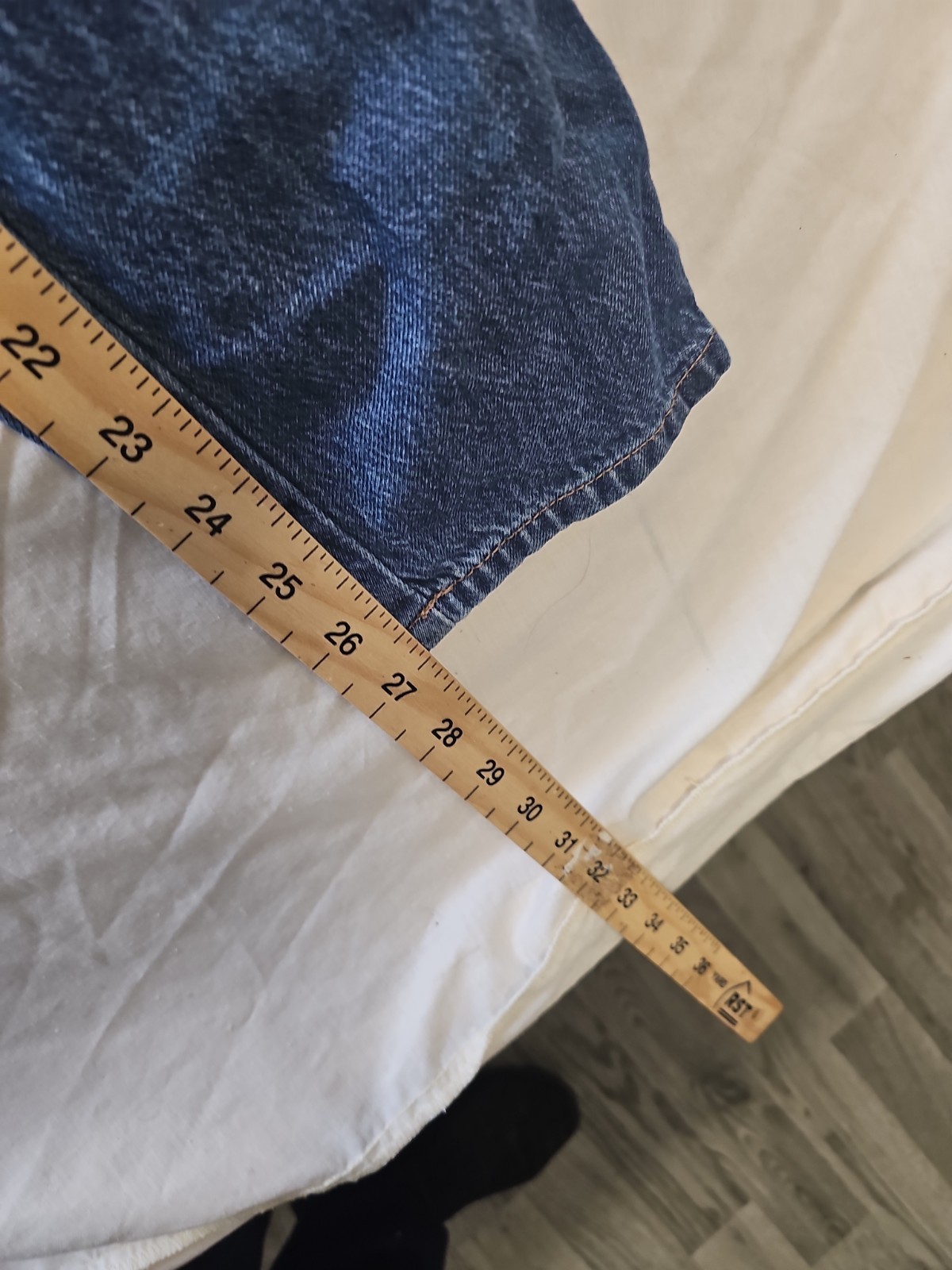 Papaya Denim Blue Elastic Waist Cargo Jeans A2 1211 - Image 6