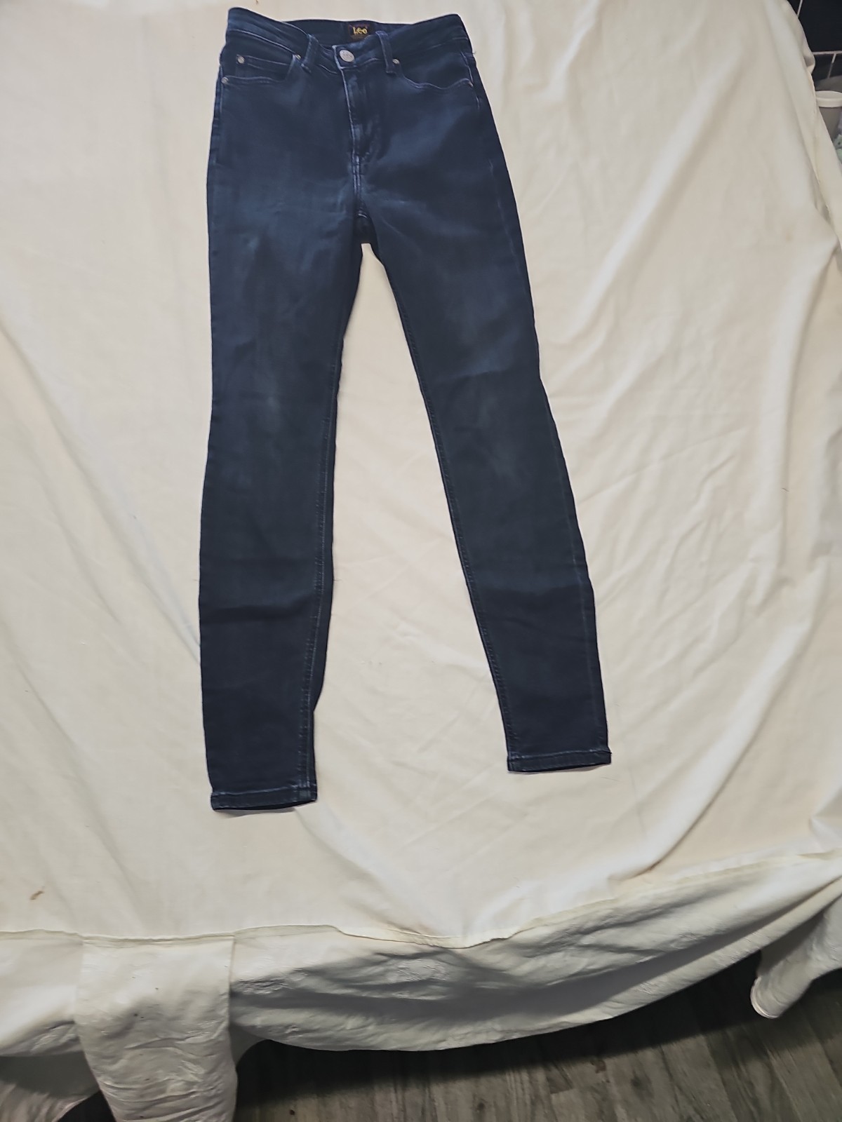 Lee Women's Dark Wash High-Rise Skinny Jeans A1 1206