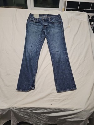 Abercrombie & Fitch Men's Classic Straight Leg Denim Jeans W32 L30 A4 1242
