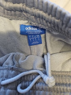 Adidas Originals Firebird Tracksuit Bottoms – Light Grey/Silver small JJ325