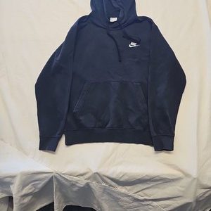 Nike Sportswear Club Fleece Hoodie in Navy Blue - Men's Small  JJ 327