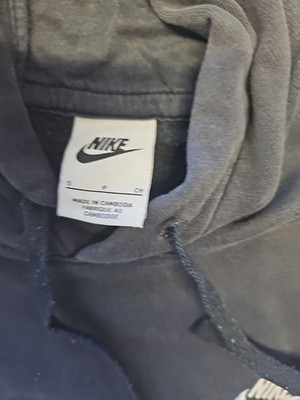 Nike Sportswear Club Fleece Hoodie in Navy Blue – Men’s Small  JJ 327