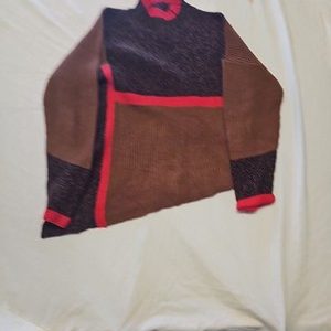 Next Men's Color Block Asymmetric Knit Jumper M II1051