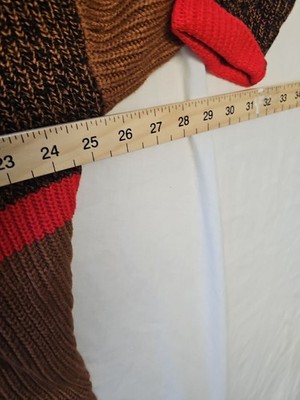 Next Men's Color Block Asymmetric Knit Jumper M II1051 - Image 5