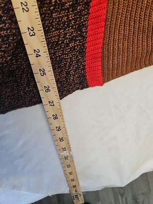 Next Men's Color Block Asymmetric Knit Jumper M II1051 - Image 7