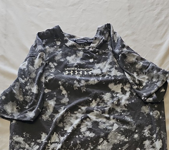 Under Armour Project Rock Men's Dye Print Training T-Shirt - Small 406 - Image 7