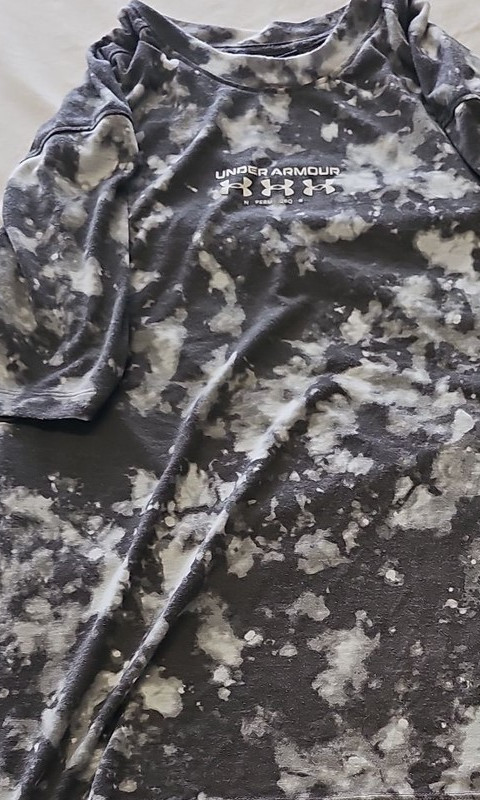 Under Armour Project Rock Men's Dye Print Training T-Shirt - Small 406 - Image 11