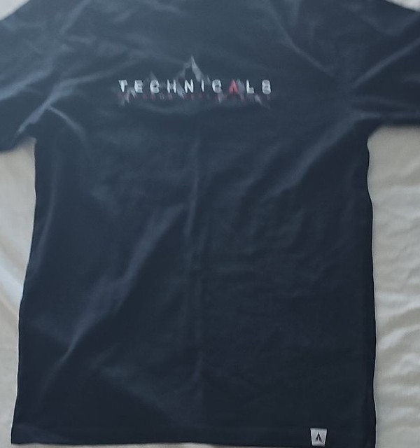 Technicals Outdoor Performance Black Logo Graphic T-Shirt - Men's Small 303 - Image 5