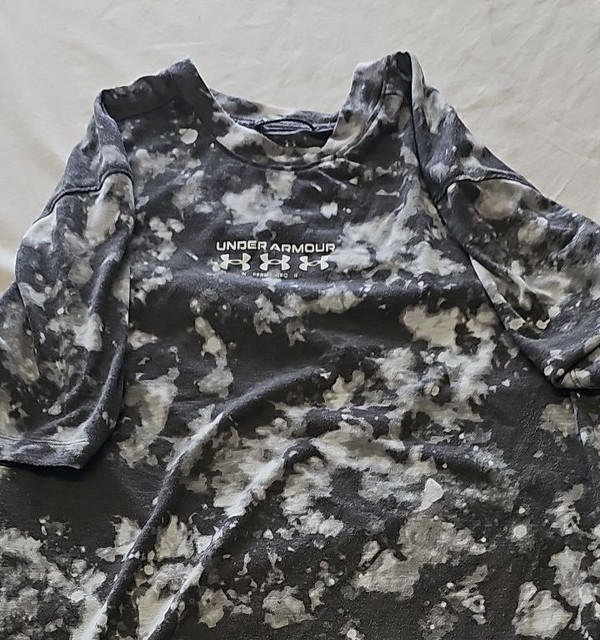 Under Armour Project Rock Men's Dye Print Training T-Shirt - Small 406 - Image 7