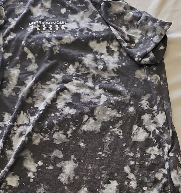 Under Armour Project Rock Men's Dye Print Training T-Shirt - Small 406 - Image 11