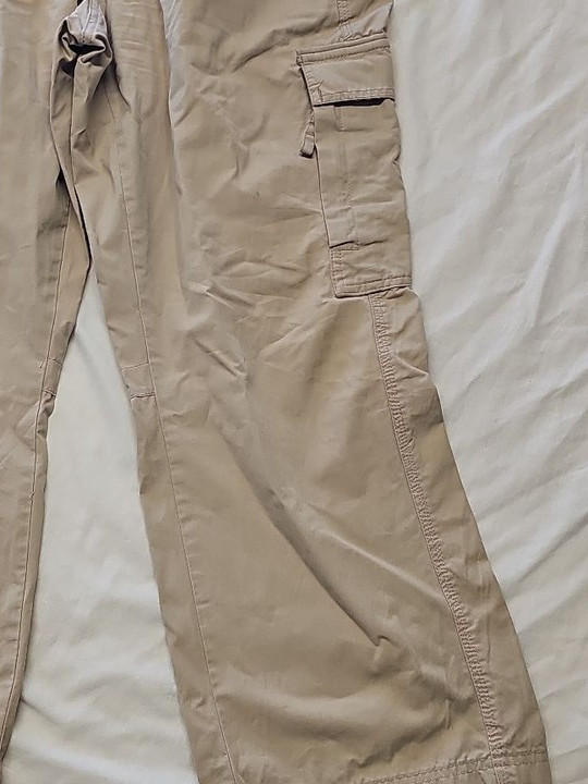 Marks & Spencer Blue Harbour Beige Cargo Trousers 38/29 A3 1230 - Image 8