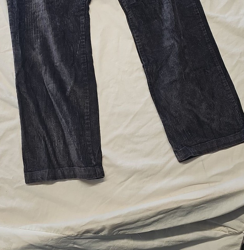 Blue Harbour Men's Wide Wale Corduroy Trousers - Charcoal Grey A3 1235 - Image 12