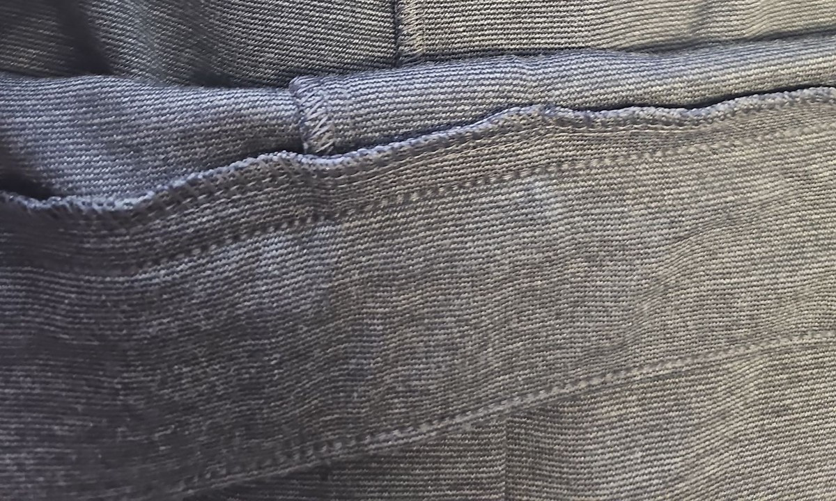 Bonmarché Grey Textured Pull-On Trousers - Size 24 A3 1236 - Image 10