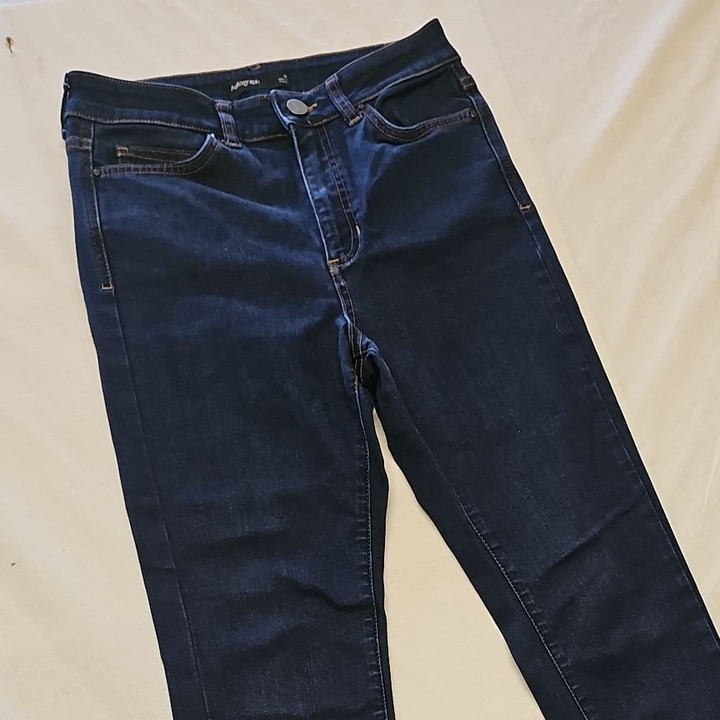 Marks & Spencer Autograph Dark Indigo Skinny Jeans A8 1322 - Image 12