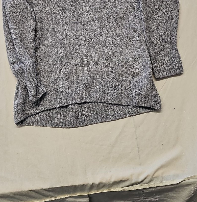 F&F Grey Marl Recycled Polyester Roll Neck Jumper A11 1315 - Image 11