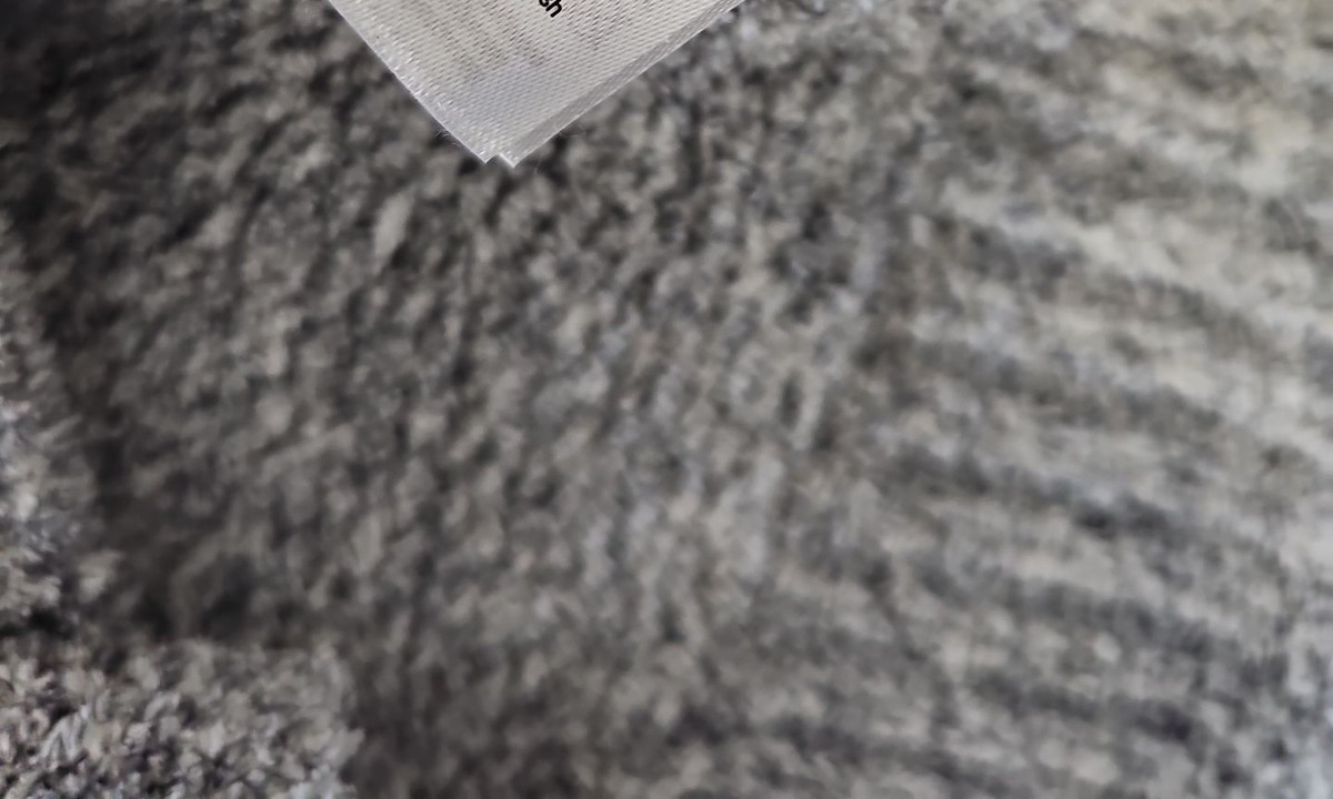 F&F Grey Marl Recycled Polyester Roll Neck Jumper A11 1315 - Image 9