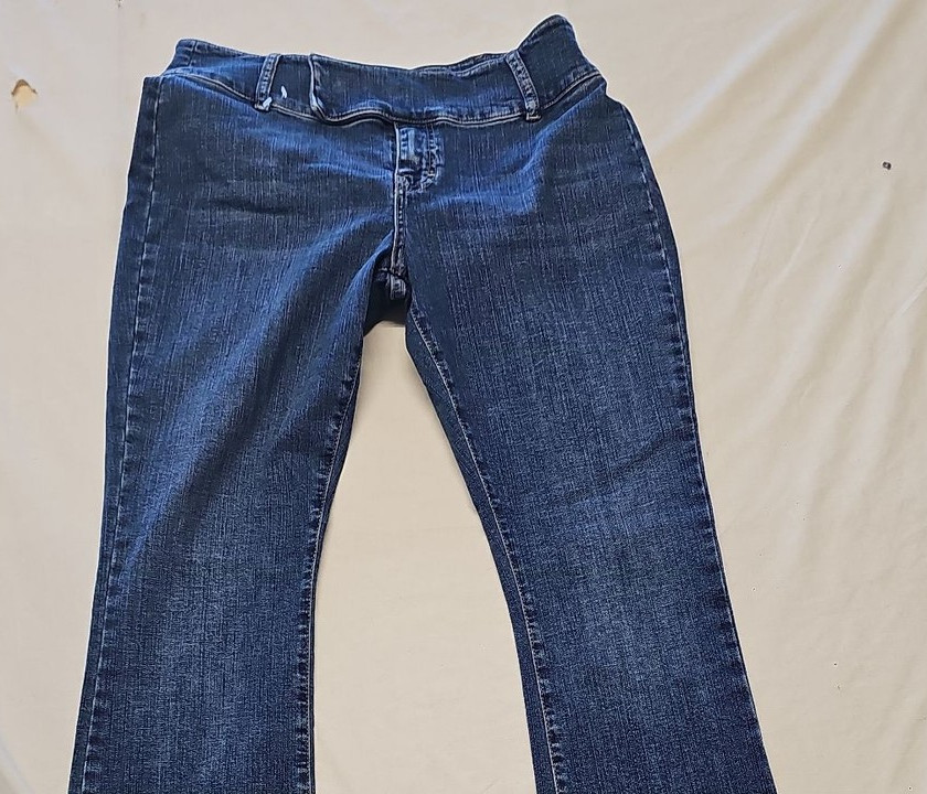 Topshop Flare Leg Blue Jeans W30 L32 A8 1326 - Image 8