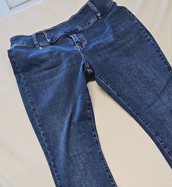 Topshop Flare Leg Blue Jeans W30 L32 A8 1326 - Image 12