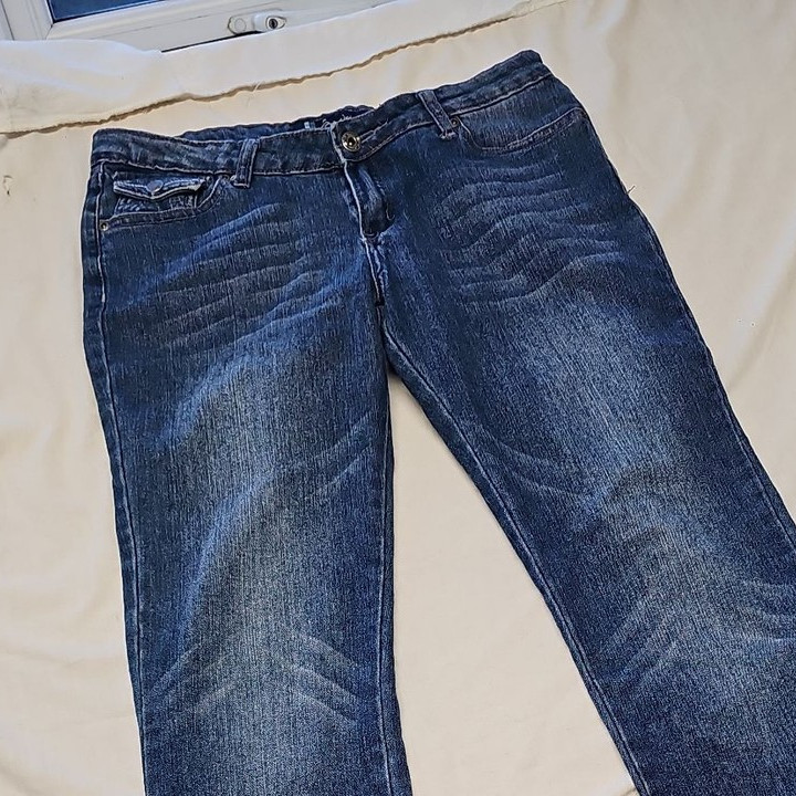 Sobo Works New York Blue Straight Leg Jeans A12 1356 - Image 11