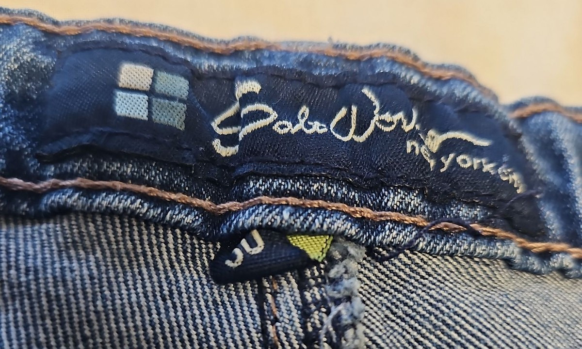 Sobo Works New York Blue Straight Leg Jeans A12 1356 - Image 9