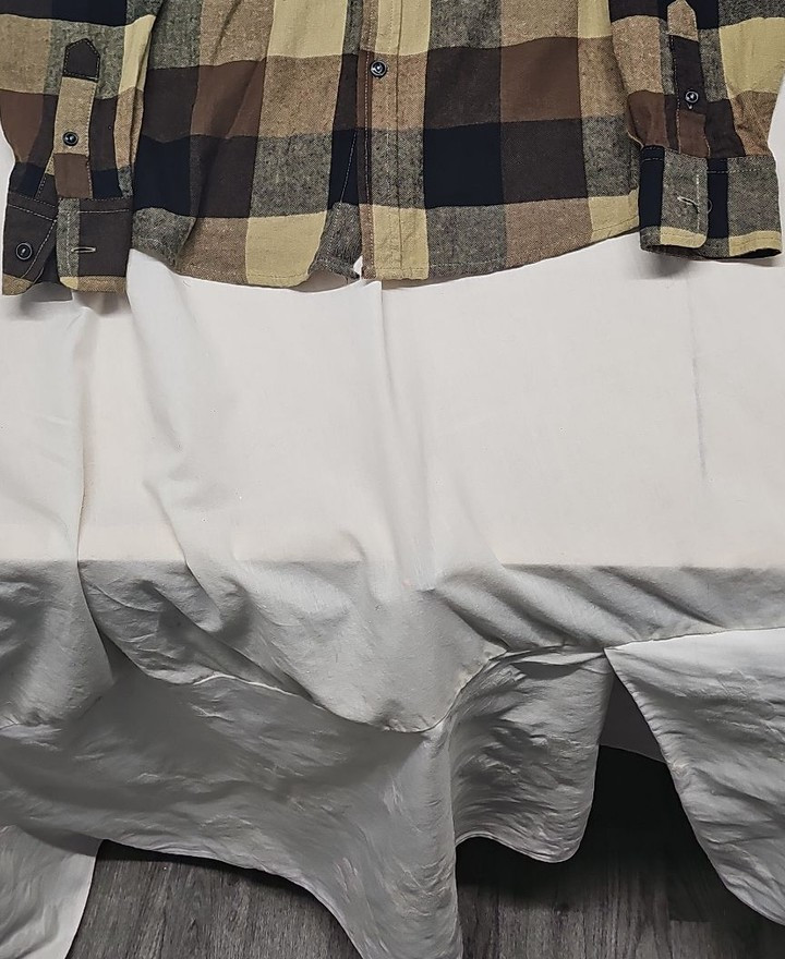 Cedar Wood State Men's Earth Tone Check Flannel Shirt A16 1395 - Image 8