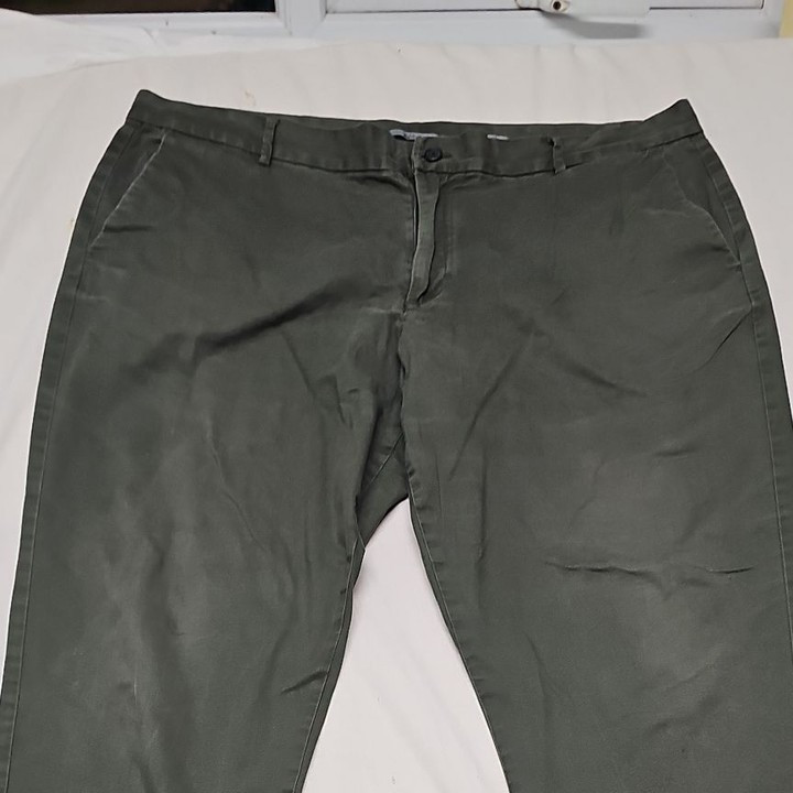 Tu Clothing Men's Olive Green Straight Fit Chinos 44W 32L A18 1412 - Image 7