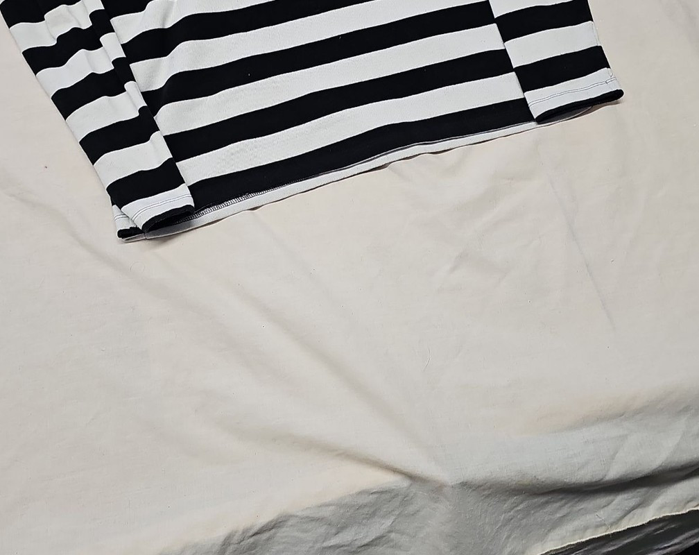 Tu Woman Striped Quarter-Zip Sweatshirt A20 1429 - Image 12
