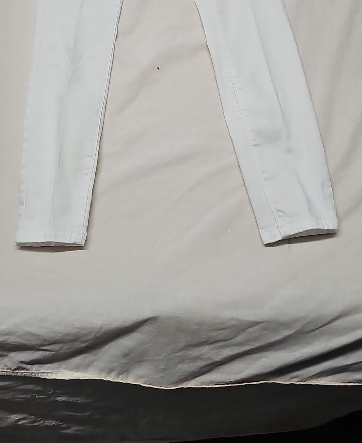 Next White Power Stretch Mid-Rise Legging Jeans Size 8R A20 1431 - Image 8