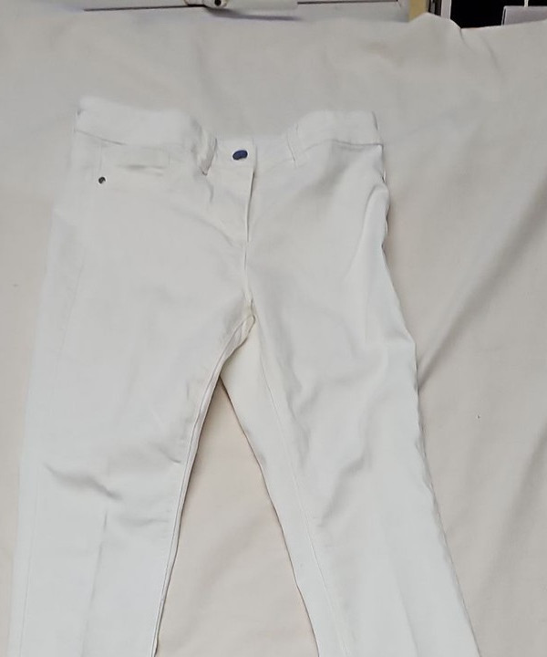 Next White Power Stretch Mid-Rise Legging Jeans Size 8R A20 1431 - Image 7