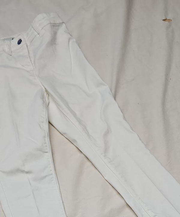 Next White Power Stretch Mid-Rise Legging Jeans Size 8R A20 1431 - Image 11