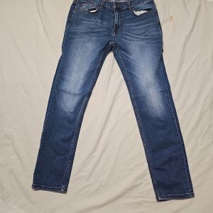 Burton Menswear London Stretch Tapered Blue Jeans - 34R A1243