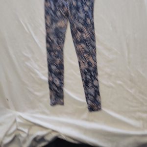 Papaya Snakeskin Print Leggings - Women's UK 10 OO1031