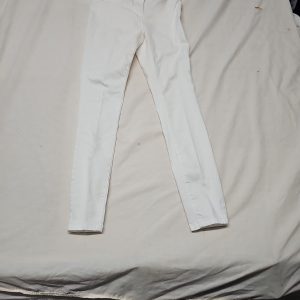 Next White Power Stretch Mid-Rise Legging Jeans Size 8R A20 1431