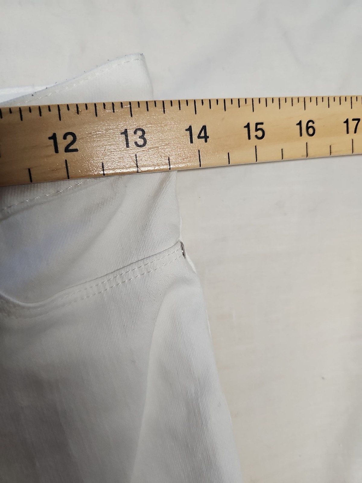 Next White Power Stretch Mid-Rise Legging Jeans Size 8R A20 1431 - Image 5