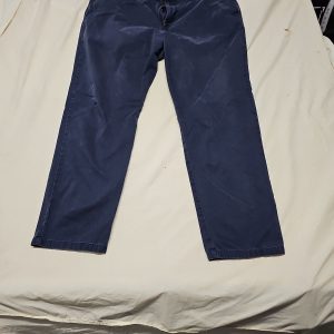 Tu Men's Navy Blue Regular Fit Chinos Size 44R A20 1432