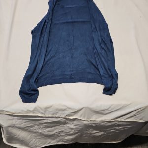 Atmosphere Blue Lightweight Fine Knit Cardigan Size 20 A19 1423