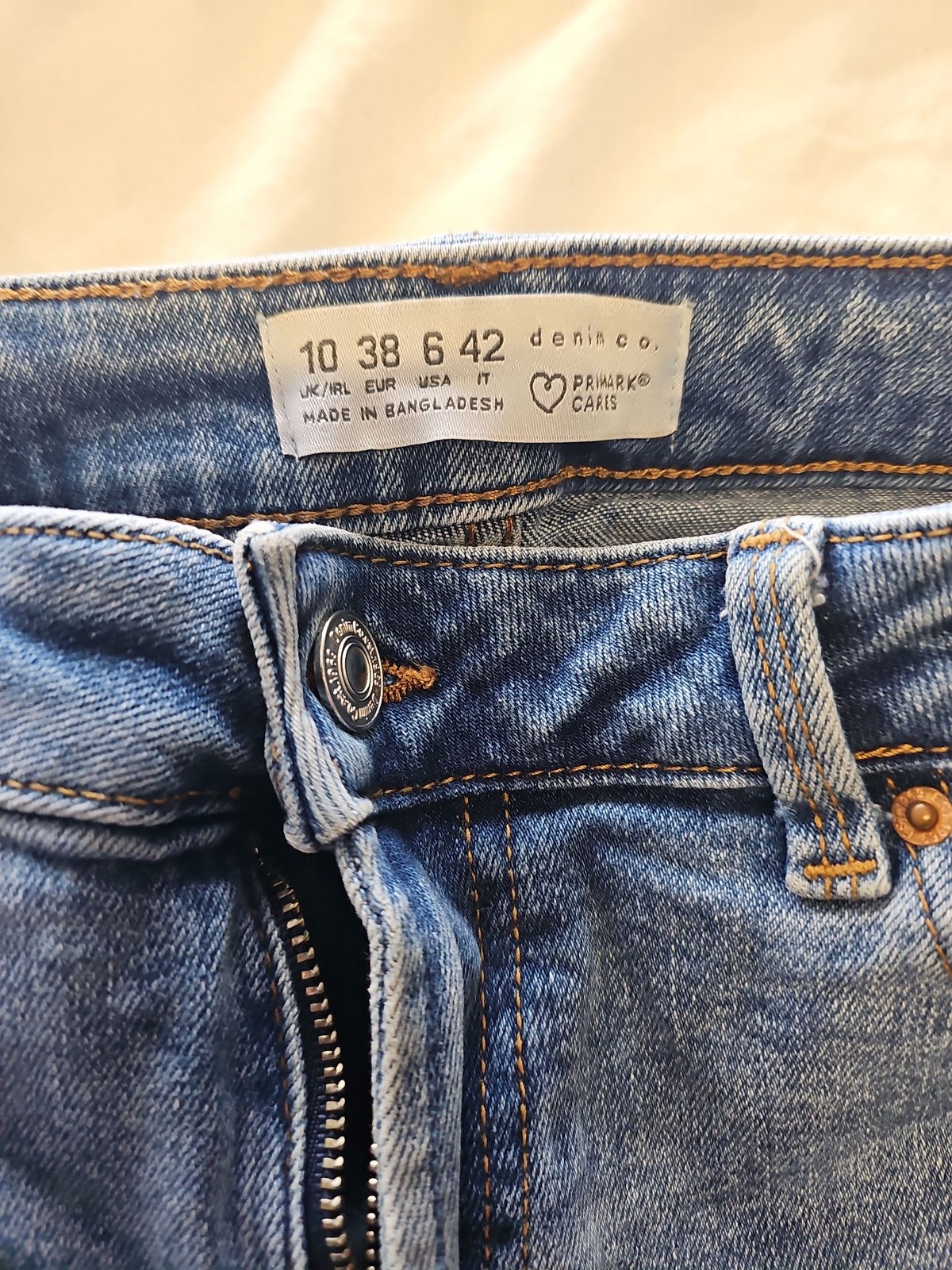 Primark Denim Co. Women’s Blue Slim Straight Leg Jeans A5 1256