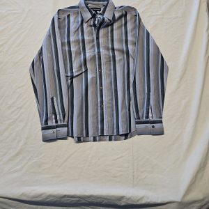 Marks & Spencer Autograph Men's Striped Button Down Shirt A7 1276