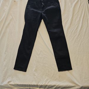Classic Black Slim Fit Denim Trousers A6 1271