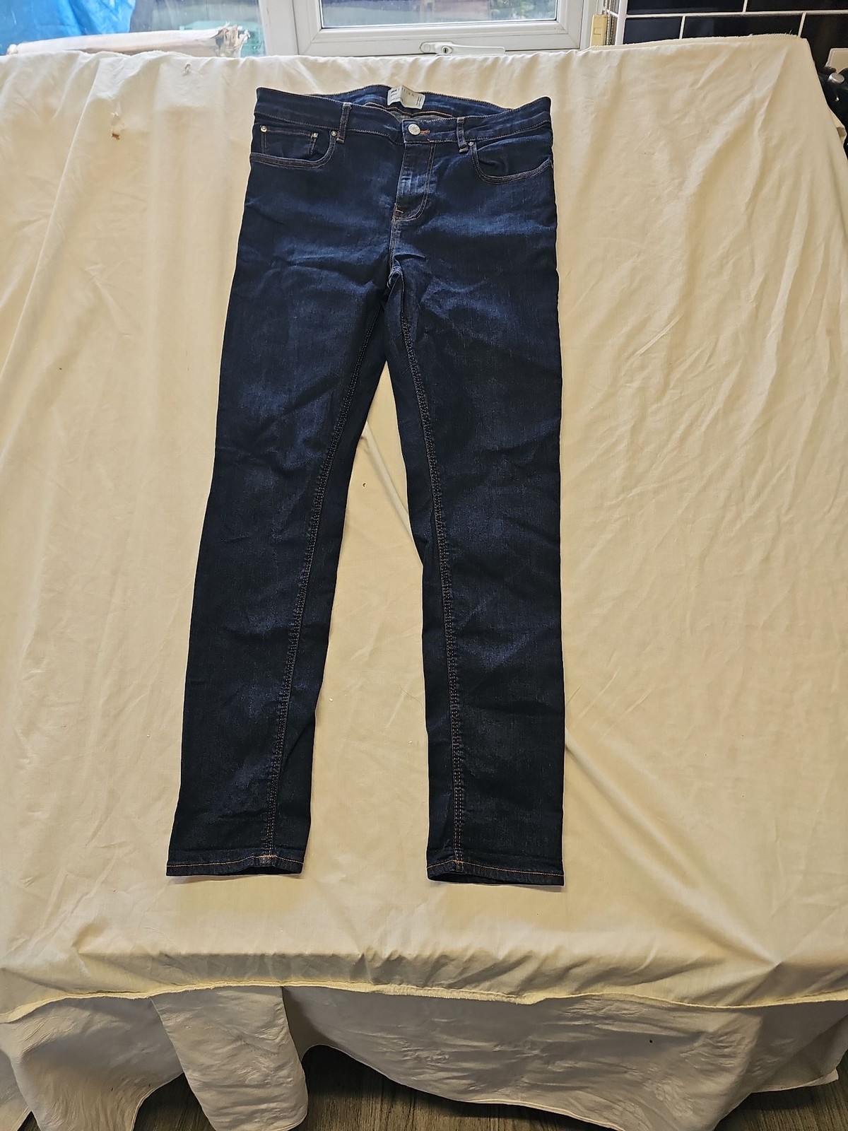 ASOS DESIGN Men's Dark Wash Skinny Jeans W33 L32 6 1270