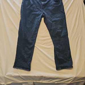 Denim by Tu Men's Straight Leg Jeans W44 L32 Dark Wash A5 1258