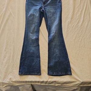 Primark Denim Co. Blue Flare Jeans UK 14 A6 1266