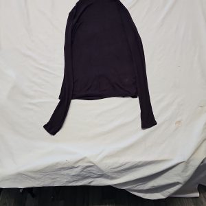 F&F Dark Burgundy Roll Neck Long Sleeve Top A6 1284