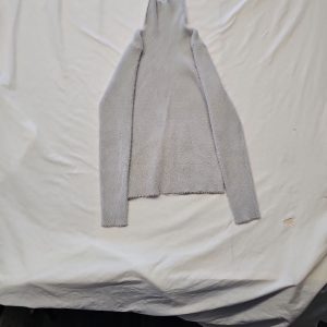 SHEIN Light Grey Fluffy Knit Roll Neck Jumper A7 1282