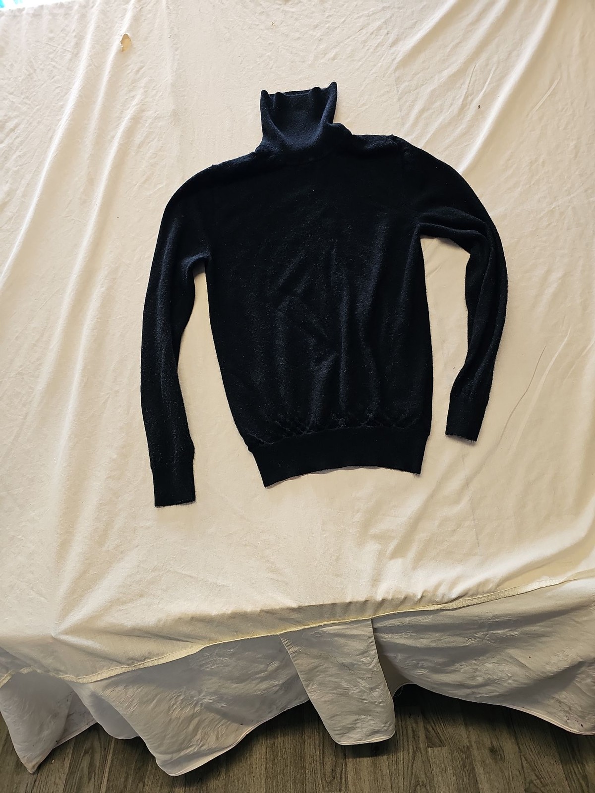 Charles Tyrwhitt Black Extra Fine 100% Merino Wool Roll Neck Jumper A10A11 1299
