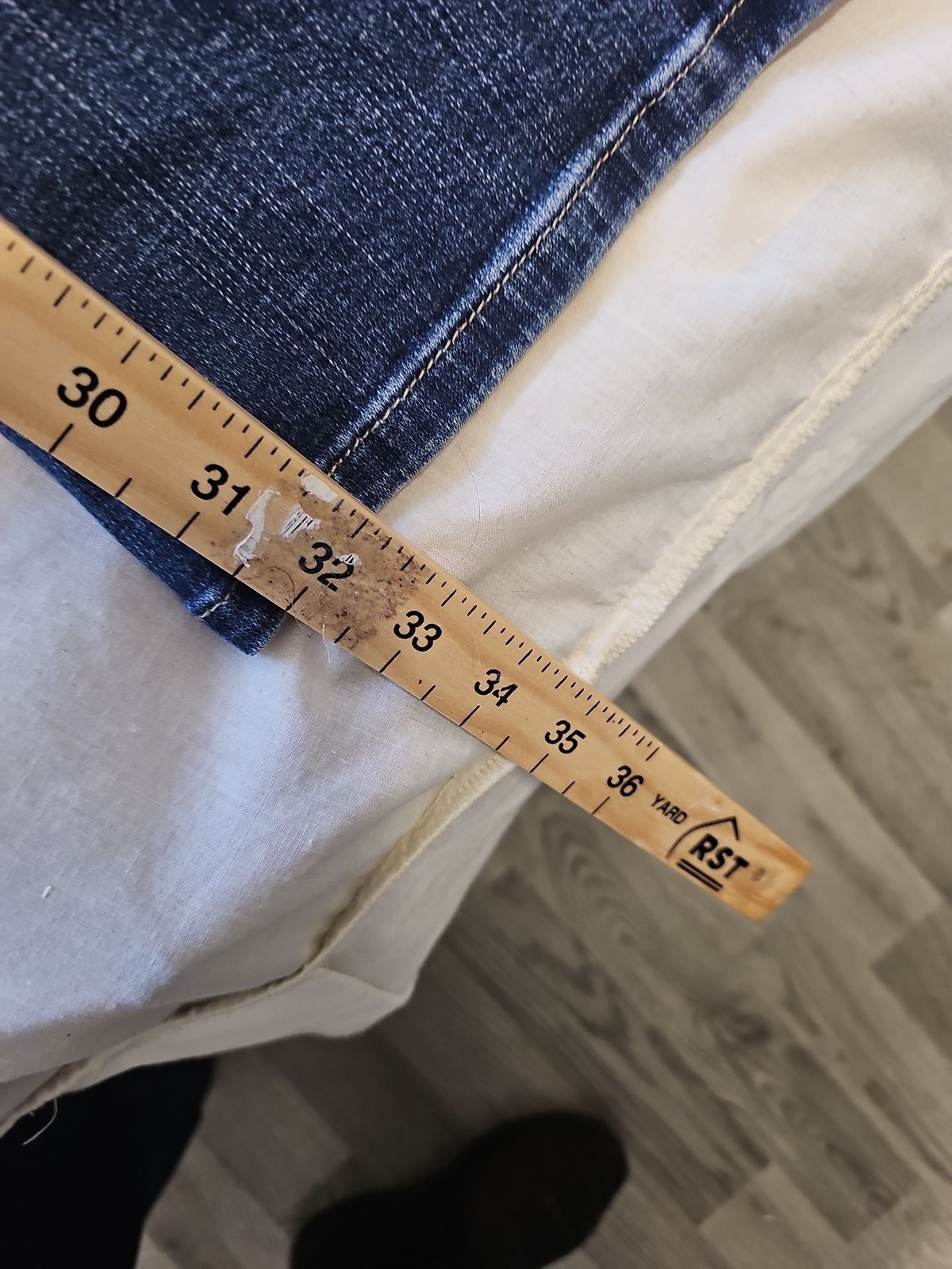 Topshop Flare Leg Blue Jeans W30 L32 A8 1326 - Image 7
