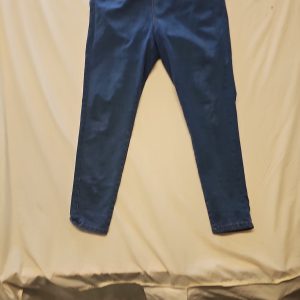 Lola Shapewear Stretch Jegging Style Denim Trousers in Medium Wash Blue A8 1321